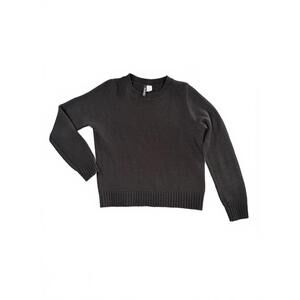 H&M Divided Black Knit Women's Crew Neck Sweater - Size XS